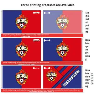Флаги с изображением футбольных звезд Роналду и Мбаппе для трансграничных мероприятий, 2026, на заказ, из полиэстера, модель YANSTAR TRADING LIMITED - Product Image 3