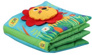 Juego De Libros De Tela Para Bebe, Juguete De Felpa Suave Lavable De Animales Y Frutas Para Educacion Temprana, 2 - Product Image 3