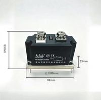Modul Thyristor MTX110A1600V Peralatan Soft-start Modul Thyristor MTX200A1600V MTX250A MTX300A MTX500A Khusus Soft-start