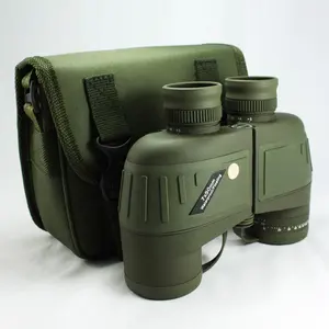 Binocolo <span class=keywords><strong>7x50</strong></span> 10x50 con Rivestimento Verde FMC, Leggero e Galleggiante, Ideale per la Caccia con Visione Notturna e Telemetro - Product Image 1