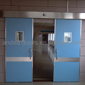 Puerta de revestimiento en polvo para entrada o salida de Hospital, ventana de vidrio, sala de operaciones - Product Image 5