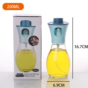 <span class=keywords><strong>Spray</strong></span> d'huile d'olive Sphère Portable 200ml pour salade, barbecue, cuisson de cuisine, rôtissage - Product Image 6