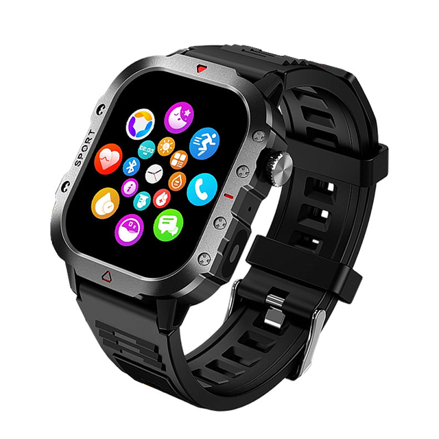 Wearable Smart Device Smartwatch for Men Ladies Dial-Up Calling Smartwatch Flashlight Blood Oxygen Multifunction Fitness Tracker