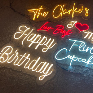 Letreros de neón personalizados con logotipo, letrero flexible, luz de publicidad, tablero de exhibición, letrero <span class=keywords><strong>Led</strong></span> <span class=keywords><strong>abierto</strong></span> y <span class=keywords><strong>cerrado</strong></span> con horario comercial para bar y tienda - Product Image 5