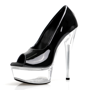 <span class=keywords><strong>Zapatos</strong></span> de Plataforma de 15 cm para Bailarina Exótica, Estilo Gótico, con Punta Abierta, para Pasarela, Pole Dance, Talla Grande, Estilo Gladiador - Product Image 2