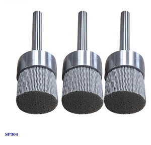 Cepillos de copa rotatorios finos, mini cepillos abrasivos de nailon tipo bolígrafo, cepillos de copa de rueda de latón inoxidable RPM, cepillos de alambre de acero - Product Image 6