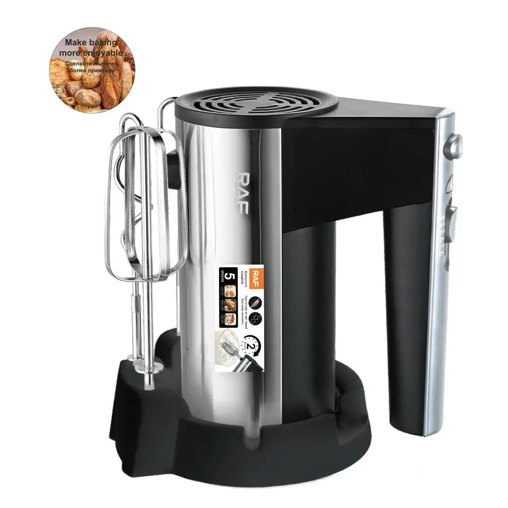 Competitive Price Home Kitchen 5 speed Electric Best Stand Cake Dough Mixer Beater Hand Mixer With Base
