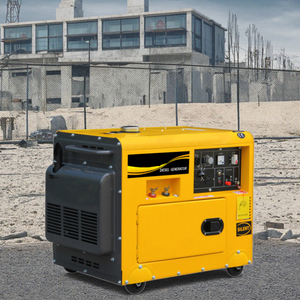 เครื่องกำเนิดไฟฟ้าดีเซลแบบพกพา 5kw/6kw/7kw/8kw/10kw 230V แบบโครงเปิด สำหรับอุตสาหกรรม พร้อมระบบสำรองไฟ ATS รองรับการเชื่อม 50/60Hz - Product Image 1