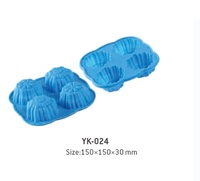 Moules à gâteaux en silicone fantaisie motif de dessin animé forme de fleur Pop Premium pour outils de cuisson Premium