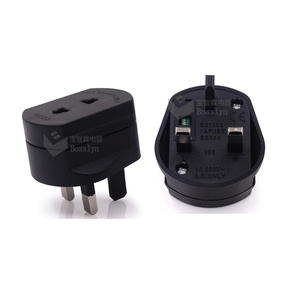 BS1363 Shaver Adapter <strong>Plug</strong> UK to 2 Pin <strong>Socket</strong> <strong>Plug</strong> with 1A Fuse for Bathroom <strong>Shaving</strong> - Product Image 1