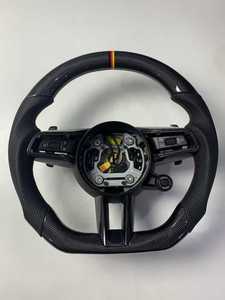 Volante in Pelle Personalizzato per Porsche Cayenne, Panamera, <span class=keywords><strong>Taycan</strong></span>, Macan, 911, Volante per Motori - Product Image 2