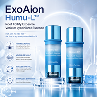 Sérum capillaire lyophilisé à double chambre ExoAion 300mg 6ml Anti-chute de cheveux Renforce les racines Répare le cuir chevelu OEM GMPC