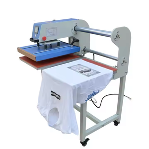 Máquinas de prensa de calor de estación dual eléctricas automáticas Prensa de transferencia de calor de sublimación para camiseta - Product Image 1
