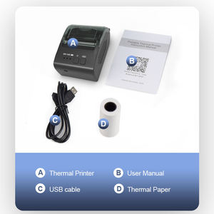 58mm Mini portatile Mobile USB per Bluetooth termica ricevuta stampante Stock dispositivo Impersora - Product Image 6