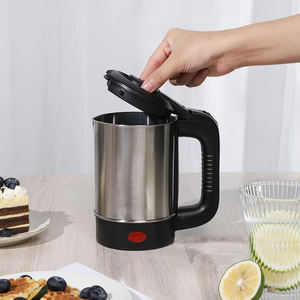 Bouilloire électrique en acier inoxydable 500 ml abordable, durable, isolée, pratique, cafetière, appareil de cuisine - Product Image 3