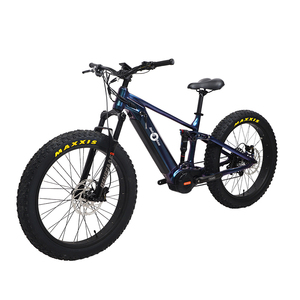 <span class=keywords><strong>Bafang</strong></span> Bicyclette électrique à <span class=keywords><strong>moteur</strong></span> <span class=keywords><strong>1000W</strong></span> à siège long et suspension complète avec frein hydraulique et gros pneus - Product Image 2