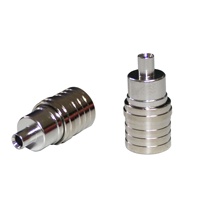 Connecteur coaxial mâle QMA-JB2 de conception OEM de première classe pour connecteur QMA d'assemblage de câble RG405 RG086