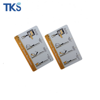 Carte cryptée SALTO AES-128 |   Carte-clé d'hôtel 1K avec logo personnalisé - Carte-clé pour serrures électroniques, codage instantané et réutilisable