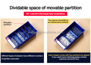 Ngăn Kéo Nhựa Nhỏ Xếp Chồng Được Cho Nhà Kho Hộp Đựng Đồ Ngăn Kéo - Product Image 4