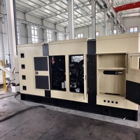 Groupe électrogène diesel silencieux 375 kVA 300 kW, démarrage automatique, faible bruit, faible consommation de carburant, triphasé, ATS, certifié ISO CE, centre de données