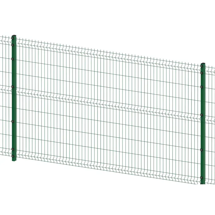 Новейшая металлическая оцинкованная 3d изогнутая сварная сетчатая панель забор для дорожного сада, земли, школьной площадки