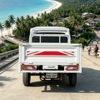Camionnette électrique puissante de 3000 W, batterie 72 V 100 Ah, capacité de charge de 1000 kg, véhicule utilitaire électrique avec suspension intégrale pour les routes accidentées