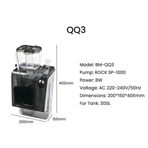 Bubble Magus QQ1 QQ3 AC 220-240V HOB Zuverlässige Nadelradpumpe Externer Proteinabschäumer für Kleine Meerwasseraquarien - Product Image 5
