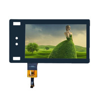 Layar tampilan LCD TFT IPS 7 "inci ILI9881C/Custom Bar LCD kustom dengan antarmuka Mipi resolusi 720x1280 hitam
