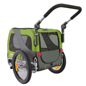 Remolque plegable <span class=keywords><strong>para</strong></span> transporte de perros, alta calidad, <span class=keywords><strong>para</strong></span> correr, cochecito, cuadro de acero <span class=keywords><strong>para</strong></span> mascotas - Product Image 4