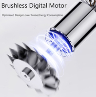 Turbo Powered Jet Dry Mini Blower Air Blower Super Fan pour le séchage de la voiture Mini Turbo Violent Fan Portable Snow Blower Cleaner