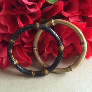 Wholesale Fashion Jewelry Bamboo Bangle, Bamboo Bracelet, Cheap Bambo <strong>Circle</strong> <strong>Ring</strong> - Product Image 5