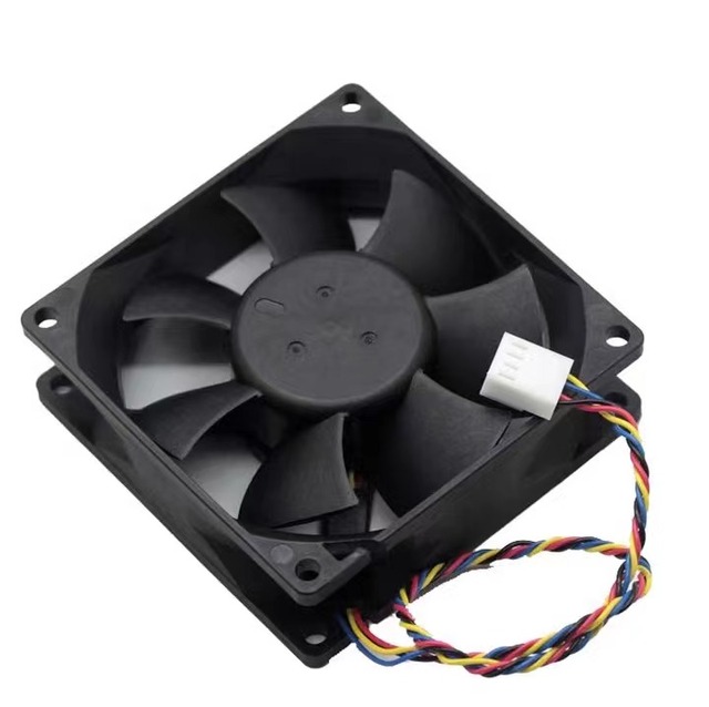 JEEK AFB0812H 80x80x25mm 12V 0.24A 2700rpm Quiet DC Axial Fan for PC Case and Computer Chassis Ventilation