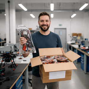 ขั้วต่อกระแสสูง QS13 300A พร้อมสายเคเบิล ชุดสายไฟ ปลั๊กไฟแบบตัวผู้และตัวเมีย ปลั๊กจ่ายไฟสำหรับเครื่องบิน ปลั๊กจ่ายไฟสำหรับแบตเตอรี่สำรอง - Product Image 4