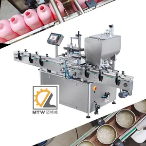 MTW 2 Head Automatic Shampoo Detergent Filling Machine In Paste