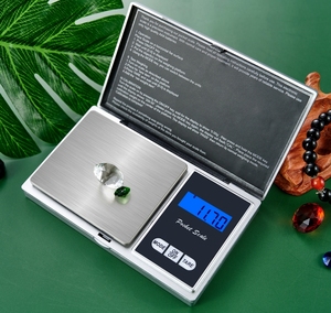थोक मिनी डिजिटल जेब पैमाने स्टेनलेस स्टील <span class=keywords><strong>0.01g</strong></span> माप सोने हीरा वजन पैमाने 1 किलोग्राम 500 ग्राम 100 ग्राम बैटरी - Product Image 3