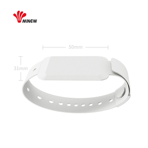 Bracelet en silicone anti-effraction le plus populaire, compatible iBeacon, Eddystone, BLE 5.0, SDK iOS, beacon - Product Image 1