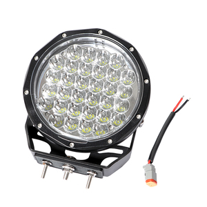 ไฟสปอร์ตไลท์ LED ADT สีดำ ทรงกลม 7 นิ้ว 32LED 128W สำหรับขับรถ ทำงานกลางคืน รถออฟโรด SUV รถบรรทุก - Product Image 5