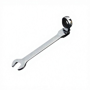 1pc Adjustable Hook Ratcheting Combination Spanner Wrench <b>Set</b> Stainless Steel <b>Hand</b> <b>Tools</b> Ratchet Handle 14mm CHL6649 1pc Fixed H - Product Image 2