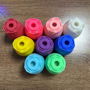 Vibrator Mawar Fluoresen Harga Terjangkau Stimulasi Klitoris Titik-G, Vibrator Hisap, Mainan Seks Dewasa Vibrator Mawar untuk Wanita - Product Image 1