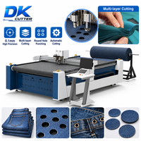 Machine de découpe automatique à couteau vibrant pour jeans femme, machine à découper le denim pour trous ronds (Golgappe Goli)