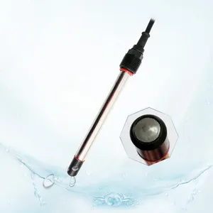Endüstriyel çevrimiçi musluk suyu çözünmüş oksijen probu RS485 DO metre akvaryum çözünmüş oksijen sensörü