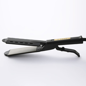 Piastra Professionale Nera a Vapore per Capelli, con Temperatura Regolabile, Strumento di Styling Rapido per Tutti i Tipi di Capelli - Product Image 3