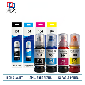 Bouteille d'encre pour <span class=keywords><strong>imprimante</strong></span> <span class=keywords><strong>EPSON</strong></span> 104 ET2710/2720/2711/<span class=keywords><strong>4700</strong></span>/2712/2714/2715/2751/15000/ET2700/2750/3700/3750/4750/2726/2756 - Product Image 1