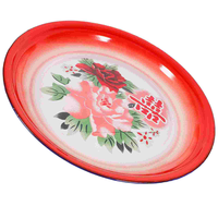Plateau à poisson multifonctionnel de luxe pour cuisine commerciale élégante plaque en émail poli personnalisable pour hôtels et fêtes