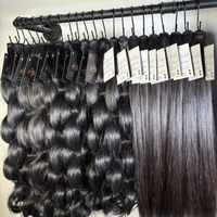 Cabello Vietnamita 12A Super Double Drawn, Paquetes de Cabello Vietnamita Crudo, Cabello Vietnamita 100% Crudo Virgen Sin Procesar con Cutícula Alineada