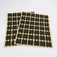 Maßgeschnittene EVA-Schaumstoffpads, Selbstklebende Klebepunkte in Jeder Form, 1-10mm Dick, Schwarzer und Weißer Schaumstoff, Abziehen und Aufkleben für DIY & Möbel