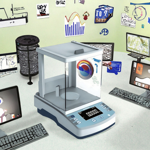 Balance de précision Genesite 10 Thousandth, pesage multi-plages, affichage LCD, réponse rapide, conversion multi-unités, fonction de comptage, garantie 1 an - Product Image 3