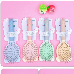 Cepillo Eléctrico para el Cabello Caicheng, Peine Portátil de Nylon con Cojín de Aire para Niñas, Regalo para Estudiantes, Suministro de Tienda Two Yuan - Product Image 2