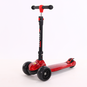 Trottinette pliable d'usine à <span class=keywords><strong>trois</strong></span> roues et hauteur réglable, avec corps en aluminium et roues en PU, pour enfants de 3 ans - Product Image 6