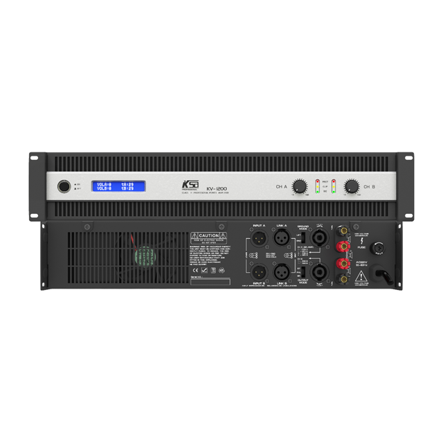 Professional Class d 1300 Watt Power Amplifier Mixer Metal Shell Made in China